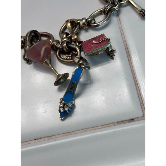 VERY RARE VINTAGE JUICY COUTURE CHARM BRACELET VHTF 2001 2000s Y2K - Picture 6 of 16
